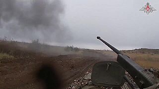 Bojová práca ruského bojového vozidla BMP-2M