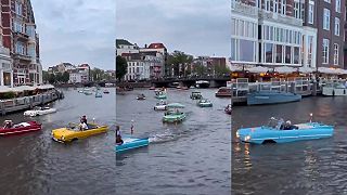 Medzičasom na „cestách“ v Amsterdame