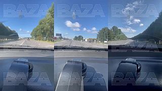 Vojaci OSU strieľaju po civilistoch v meste Sudža, Kurská oblasť