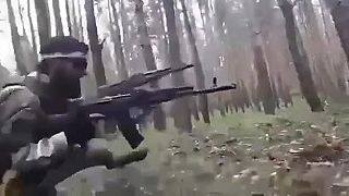 Čečenský bojovník na ruskej strane