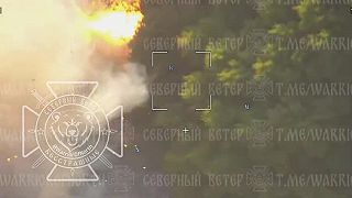 Ukrajinský invázny tank bol nekompromisne zničený ruským dronom Lancet