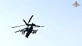 Ka-52, Mi-28N a Mi-8 vyrážajú loviť invázne jednotky OSU