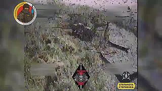 Likvidovanie pontónových mostov Rusov uväznených južne od rieky Seym