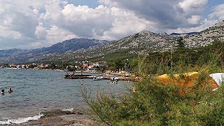 Starigrad (Paklenica) pláž