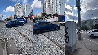 Ruské železničné priecestie