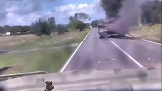 Ukrajinský tankista Misha schytal zásah dronom ZALA Lancet