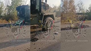 Ruskí vojaci ukoristili turecké MRAP vozidlo BMC Kirpi