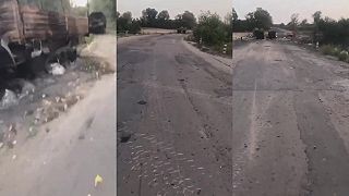 Likvidácia ruských pontónových mostov