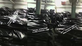 Hromada mŕtvych ukrajinských neonacistov v ruskej chladničke