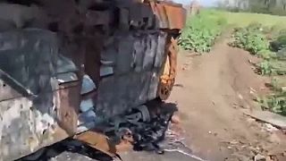 M1A1SA Abrams vo svojej prirodzenej polohe