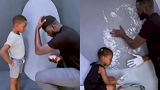Umenie hore nohami: Kreslenie s Boubou Niangom