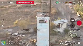 Ruskí vojaci vztýčili svoje vlajky nad strategickou baňou Južnodonbasskaja-3