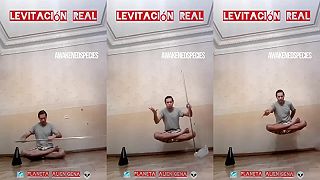 Levitace nebo trik?