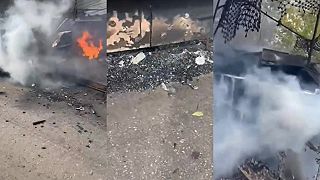 Ukrajinský vojak natočil zničené americké BVP M2A2 Bradley ODS-SA
