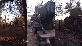 Francúzska húfnica CAESAR na Ukrajine - pred a po