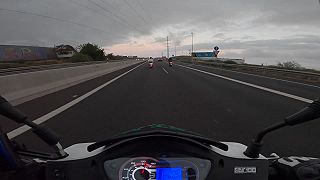 Drsné preteky na skútroch na Tenerife
