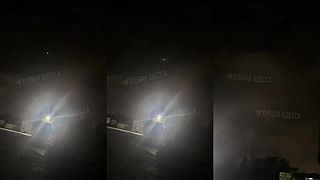 Prílet a výbuch Ruského dronu v meste Odesa