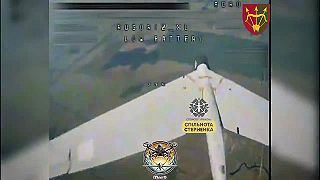 Rutina pri likvidovaní ruských UAV dronov
