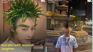Ultramoderné účesy v Ázii