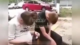 Trojčlenná rodinka krokodílov