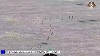 Ústup Ukrajinských jednotiek z obce Izmailivka