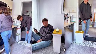 Problém s košem na odpadky