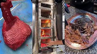 Keď ste hladní, ani toto video nepozerajte, naozaj LUXUSNÝ döner kebab!