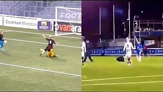 Ženský fotbal.