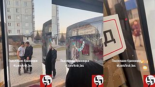 Ruskí autobusári