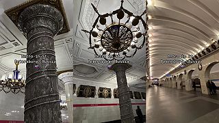 Metro v meste Sankt-Peterburg