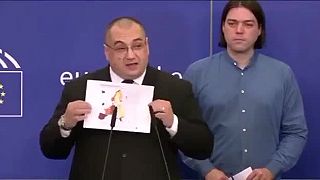 Rumunský europoslanec Cristian Teres v Evropském parlamentu