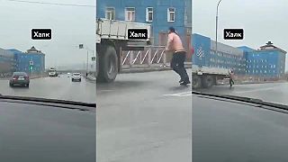 Útek Ukrajinca z frontu