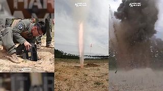 Zneškodnenie munície rakety smerom do zeme