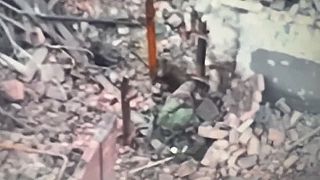 Vojna na Ukrajine | Likvidácia ruskych okupantov dronmi 1 (drsne zabery)