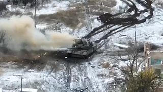 Mínus invázny tank OSU v Kurskej oblasti