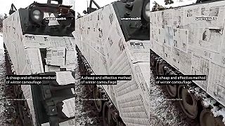 Zimné camo na M113-ke