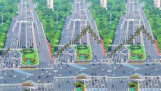18 lane highway, China