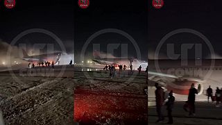 Ruský Suhoj Superjat 100 zase v plameňoch