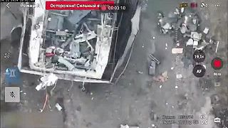 Pauzička okupantov v meste Chasiv Yasr