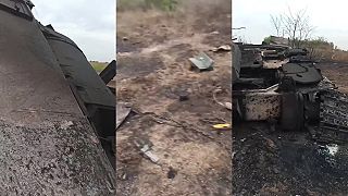 Britská húfnica AS-90 po strete s ruskou armádou