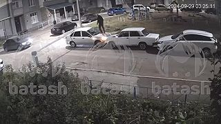 Ukrajinec sa vracia z frontu
