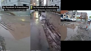 Off road uprostred ruského mesta