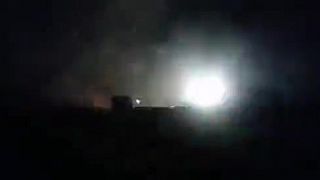 Sýrska armáda ostreľuje pozície teroristov pomocou BM -21 Grad
