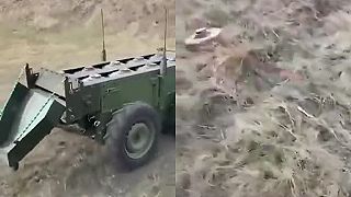 Robotický pokladač mín