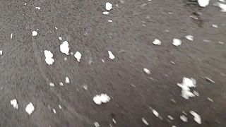 Snehové krúpky 15.12.2024 Košické Oľšany
