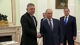 Robert Fico na oficiálnej návšteve Vladimíra Putina, témou bol plyn a urán