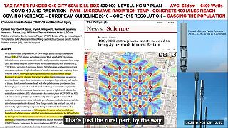 EAW - ARE LINKED WITH THE CONTAMINATION IN THE BIO WEAPON INJECTION