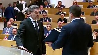 Inaugurácia nového prezidenta Gruzínska Michaila Kavelašviliho