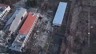 Vojaci Ruských ozbrojených síl obsadili Kurachovo na Ukrajine