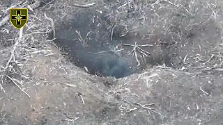 Dočisťovanie zvyšku útoku okupantov